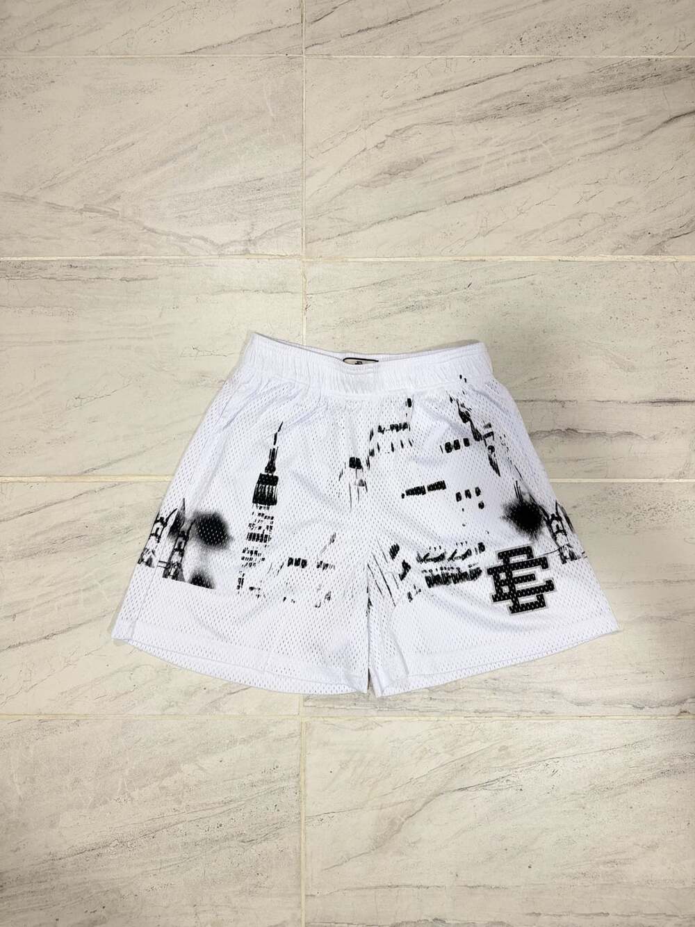 Eric Emanuel EE Basic Short White Skyline Shorts